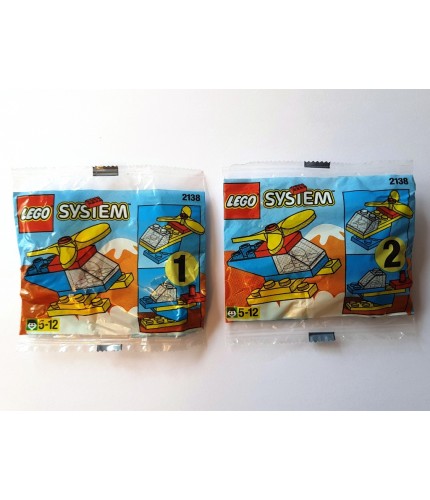 LEGO BASIC 2138 Helicopter Promotional Polybag 1997